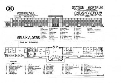 Kortrijk - nouvelle gare - 1950 (3).jpg
